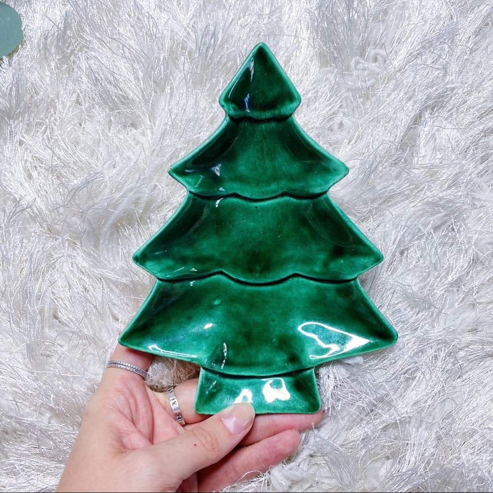 Christmas Tree Trinket Tray